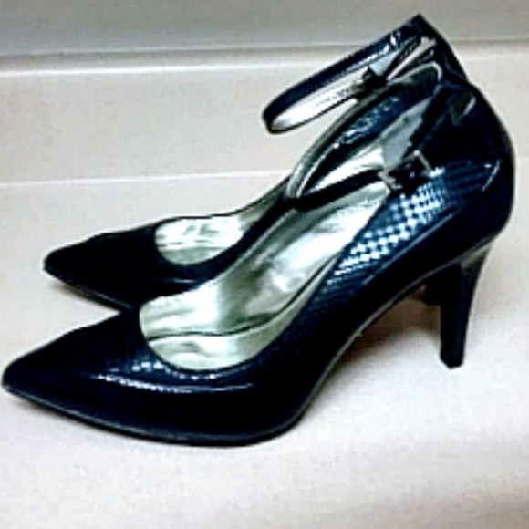 Alfani "Ainslee" Ankle Strap Heels Sz 8.5M - Picture 2 of 3